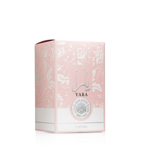 Lattafa Yara for Women Eau de Parfum Spray, 3.4 Ounce (Pack of 2)