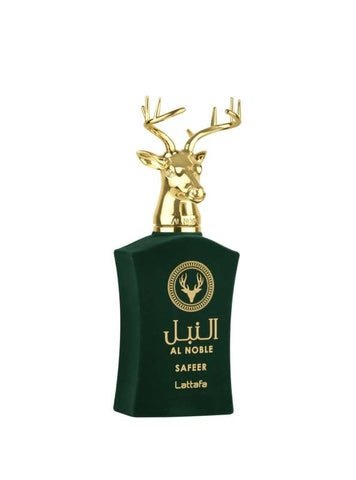 Al Noble Safeer Intense (Eau De Parfum) Parfum For Men and Women - Artemisia, Bergamot, Herbal Notes, Green Notes and Spicy Notes - 3.4 Oz