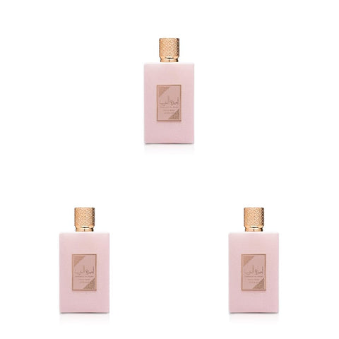 Lattafa Asdaaf Ameerat Al Arab Prive Rose Eau de Parfum Spray for Women, 3.4 Ounce