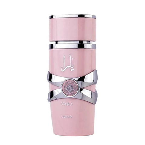 Lattafa Yara - Vanilla, Gourmand, Fruity, Floral - Eau de Parfum Long-Lasting Fragrance for Women, 3.40 Ounce / 100 ml