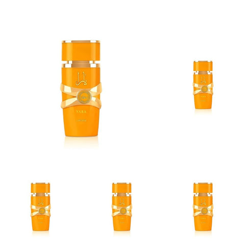 Lattafa Yara for Women Eau de Parfum Spray, 3.4 Ounce (Pack of 2)