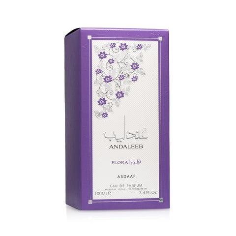 Lattafa Asdaaf Andaleeb Flora Eau De Parfum Spray for Women, 3.4 Ounce