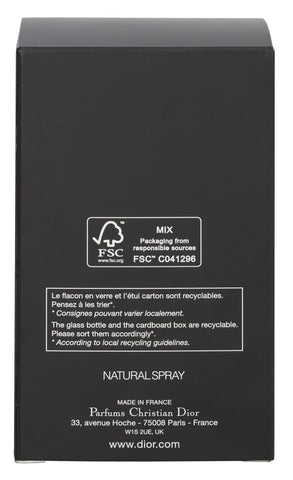 Christian Dior Dior Homme Intense Eau de Parfum Spray for Men, 3.4 Fl Oz (Pack of 1), Packaging may vary