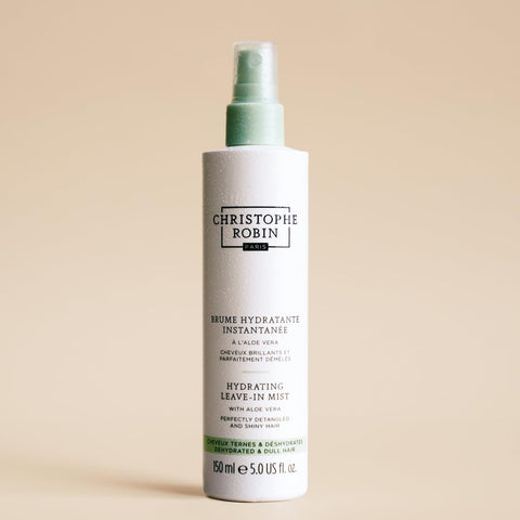 Christophe Robin Hydrating Leave-In Mist With Aloe Vera for Scalp and Hair - Detangles and Conditions 5 fl. oz