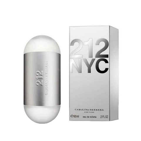 Carolina Herrera 212 Nyc Fragrance For Women - Floral Notes - Sensual And Feminine Scent - Multi-Layered Fragrance Of Zestful Energy Inside - Sandalwood And Bergamont - Edt Spray - 3.4 Oz