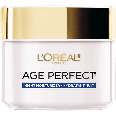 L'Oreal Paris Age Perfect Cell Renewal Anti-Aging, Anti-Wrinkle Night Moisturizer with Antioxidants 1.7 oz