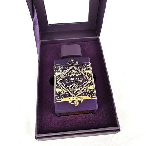 Lattafa Perfumes Bade'e Al Oud Amethyst Eau de Parfum Unisex Spray oz / 100ml