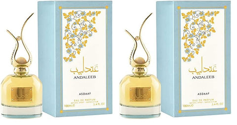 Lattafa Asdaaf Andaleeb for Unisex Eau de Parfum Spray, 3.4 Ounces / 100 ml