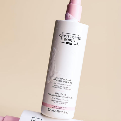 Christophe Robin Delicate Volumizing Shampoo with Rose Extracts Unisex Shampoo