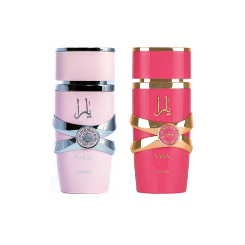 Lattafa Yara - Vanilla, Gourmand, Fruity, Floral - Eau de Parfum Long-Lasting Fragrance for Women, 3.40 Ounce / 100 ml