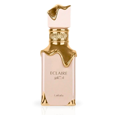 Lattafa Eclaire - Vanilla, Caramel, Sweet, Floral - Eau de Parfum Long-Lasting Fragrance for Women, 3.40 Ounce / 100 ml