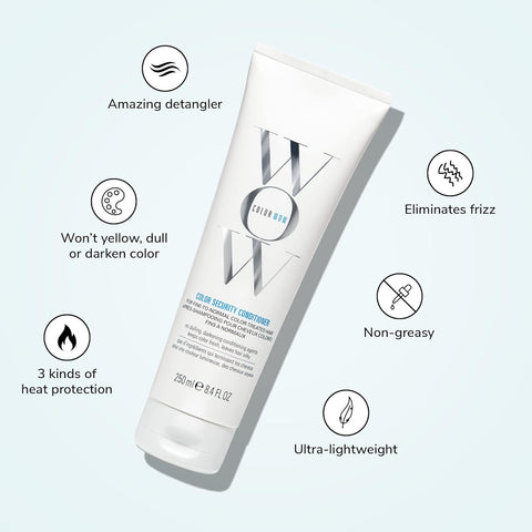 COLOR WOW Dream Clean Duo - 100% clean, sulfate-free COLOR SECURITY SHAMPOO and weightless COLOR SECURITY CONDITIONER| Achieve Super Glossy, Hydrated Hair
