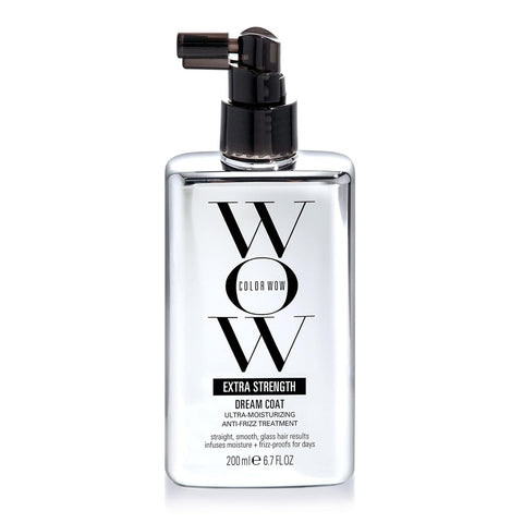 COLOR WOW Extra Strength Dream Coat – Powerful ultra moisturizing, anti humidity treatment for extremely frizz prone hair| glassy smooth, straight + resistant styles up to 3-4 washes