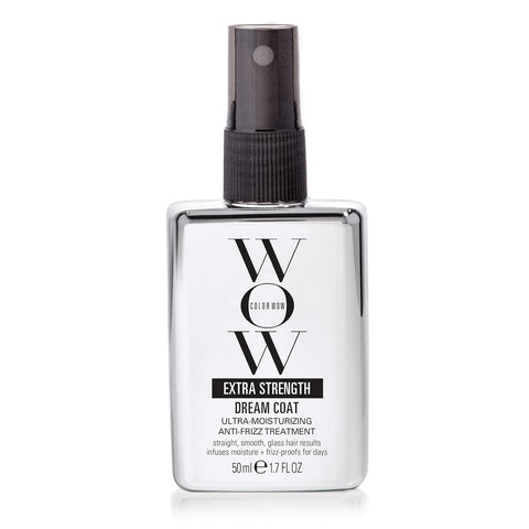 COLOR WOW Extra Strength Dream Coat – Powerful ultra moisturizing, anti humidity treatment for extremely frizz prone hair| glassy smooth, straight + resistant styles up to 3-4 washes