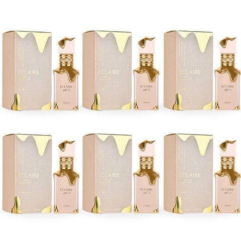 Lattafa Eclaire - Vanilla, Caramel, Sweet, Floral - Eau de Parfum Long-Lasting Fragrance for Women, 3.40 Ounce / 100 ml