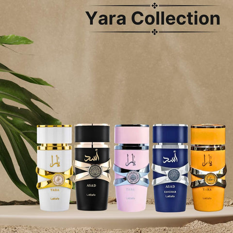 Lattafa Yara - Vanilla, Gourmand, Fruity, Floral - Eau de Parfum Long-Lasting Fragrance for Women, 3.40 Ounce / 100 ml