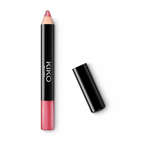 Kiko Milano Smart Fusion Creamy Lip Crayon | On-the-go Pencil Lip Gloss