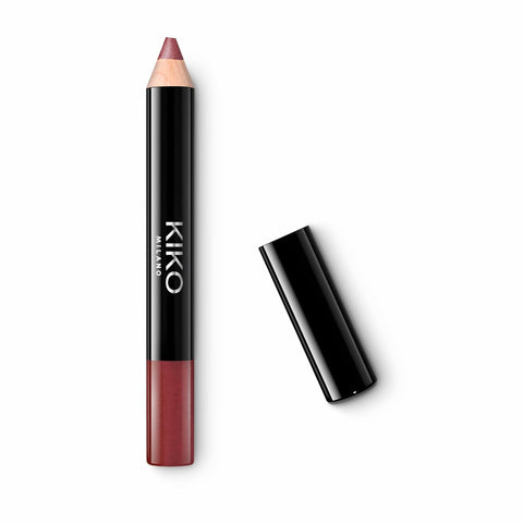 Kiko Milano Smart Fusion Creamy Lip Crayon | On-the-go Pencil Lip Gloss