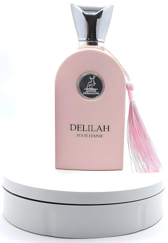 Lattafa Maison Alhambra Delilah Pour Femme Eau de Parfum Spray for Women, 3.4 Ounce / 100 ml