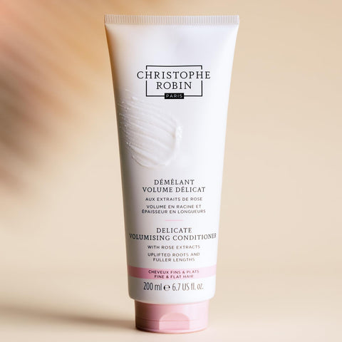 Christophe Robin Delicate Volumizing Conditioner With Rose Extracts for Thin, Fine, and Flat Hair 6.7 fl. oz
