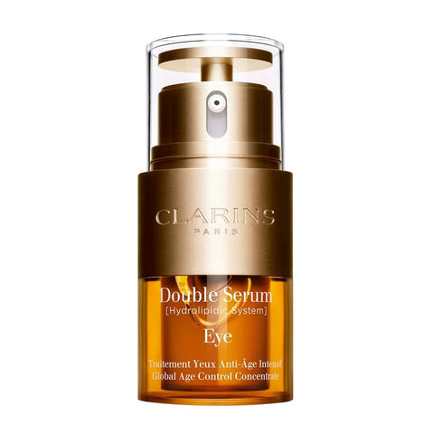 Clarins Double Serum Eye | Anti-Aging Eye Treatment | Visibly Smoothes, Firms, Hydrates and Revitalizes For More Youthful-Looking Eyes In Just 7 Days* | 13 Plant Extracts, Including Turmeric