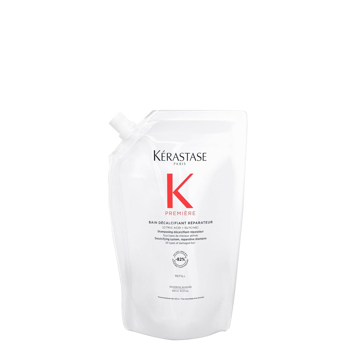 Kerastase Premiere Sulfate-Free Hair Repair Shampoo - For All Damaged Hair Types, Strengthens & Smoothes, With Citric Acid, Removes Buildup & Decalcifies