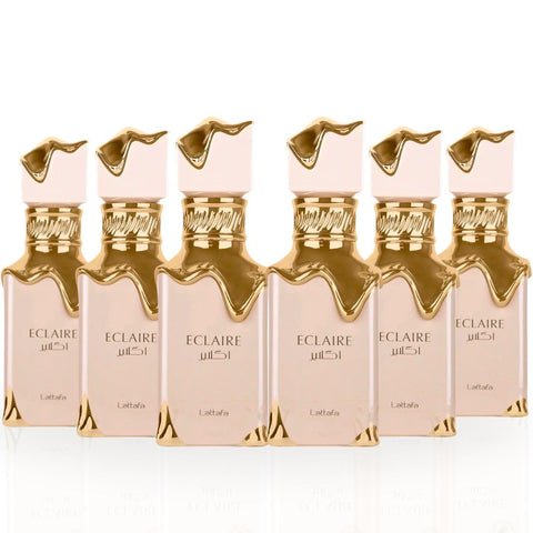 Lattafa Eclaire - Vanilla, Caramel, Sweet, Floral - Eau de Parfum Long-Lasting Fragrance for Women, 3.40 Ounce / 100 ml