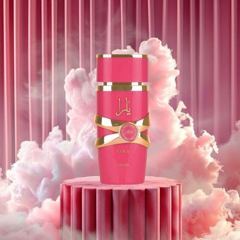 Lattafa Yara Candy - Vanilla, Fruity, Citrus, Floral - Eau de Parfum Long-Lasting Fragrance for Women, 3.40 Ounce / 100 ml