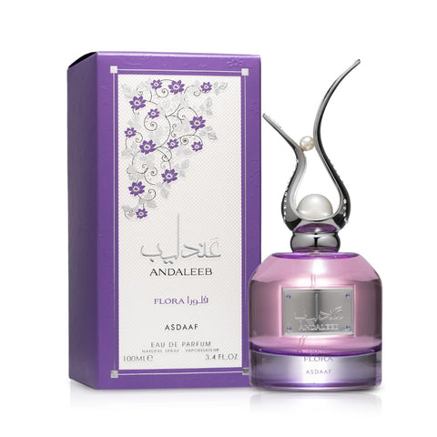 Lattafa Asdaaf Andaleeb Flora Eau De Parfum Spray for Women, 3.4 Ounce