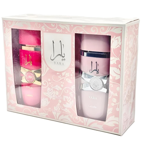 Lattafa Yara - Vanilla, Gourmand, Fruity, Floral - Eau de Parfum Long-Lasting Fragrance for Women, 3.40 Ounce / 100 ml
