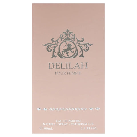 Lattafa Maison Alhambra Delilah Pour Femme Eau de Parfum Spray for Women, 3.4 Ounce / 100 Ml