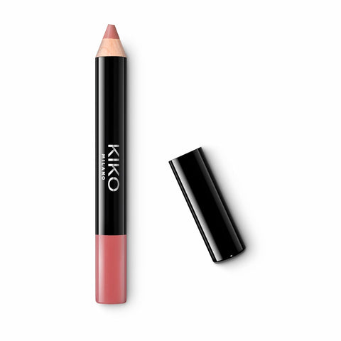 Kiko Milano Smart Fusion Creamy Lip Crayon | On-the-go Pencil Lip Gloss