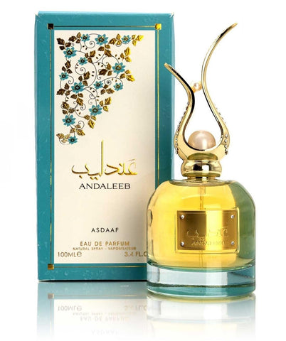 Lattafa Asdaaf Andaleeb for Unisex Eau de Parfum Spray, 3.4 Ounces / 100 ml