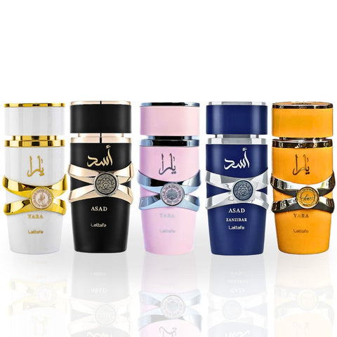 Lattafa Yara - Vanilla, Gourmand, Fruity, Floral - Eau de Parfum Long-Lasting Fragrance for Women, 3.40 Ounce / 100 ml