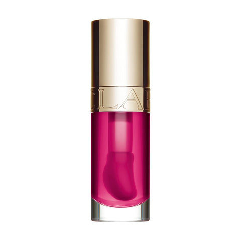 Clarins Lip Comfort Oil | Hydrating, Nourishing and Moisturizing Lip Oil | Sheer, High Shine Finish | Soothes, Comforts and Protects Lips | Visibly Plumps | 93% Natural Ingredients | 0.2 Ounces