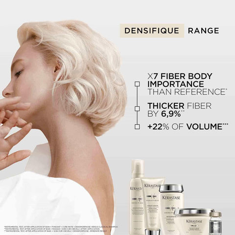 Kerastase Densifique Densité Shampoo - Thickening & Strengthening For Fine & Thinning Hair, Removes Build-Up & Adds Shine With Hyaluronic Acid