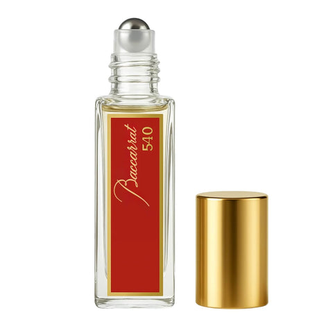 Equivalence of Baccarrat 54O Extrait de Parfum - Long Lasting Daily 12-14 Hours Perfume Oil Spray Deluxe for Men, Women 99% Same Fragrance large bottle not included (ATTAR OIL 12ML)