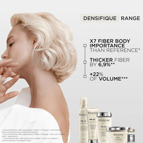 Kerastase Densifique Densité Shampoo - Thickening & Strengthening For Fine & Thinning Hair, Removes Build-Up & Adds Shine With Hyaluronic Acid