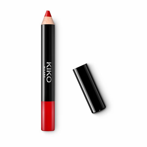 Kiko Milano Smart Fusion Creamy Lip Crayon | On-the-go Pencil Lip Gloss