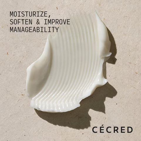CÉCRED Moisturizing Deep Conditioner Bring Dehydrated and Dull Hair Back To Life (Size: 10 oz)