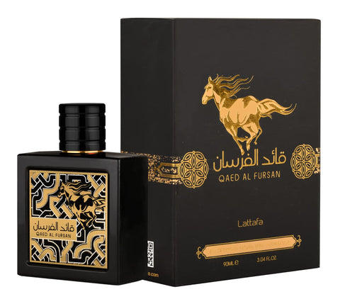 Lattafa Qaed Al Fursan Unlimited Eau de Parfum Spray for Unisex, 3.04 Ounce