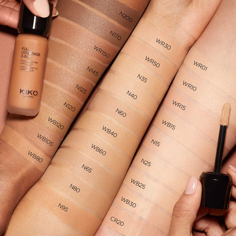 KIKO Milano Full Coverage 2 In 1 Foundation & Concealer