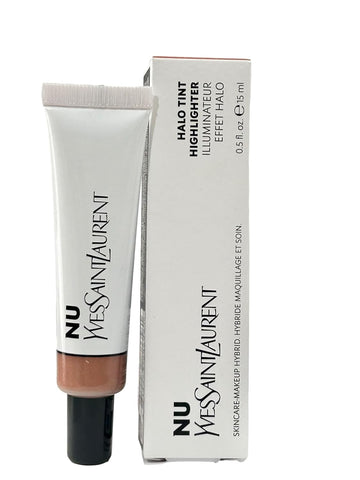 Yves Saint Laurent NU BRONZE Halo Tint Highlighter Illuminateur Effet Skincare YSL Makeup 0.5 Fl. Oz / 15 ml