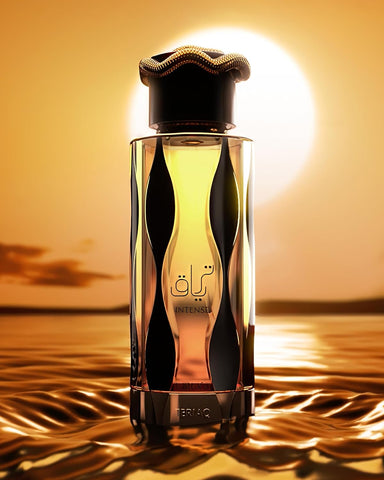 Lattafa Teriaq Intense for Unisex Eau de Parfum Spray, 3.4 Ounce / 100 ml