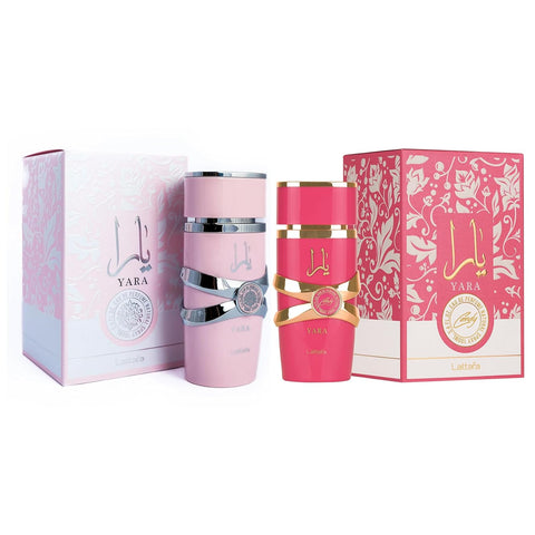 Lattafa Yara - Vanilla, Gourmand, Fruity, Floral - Eau de Parfum Long-Lasting Fragrance for Women, 3.40 Ounce / 100 ml