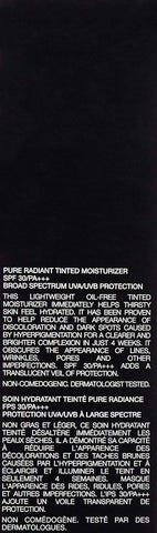 NARS Pure Radiant Tinted Moisturizer SPF 30/PA+++, Alaska, 1.9 Ounce, I0081567
