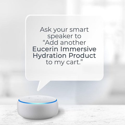 Eucerin Face Immersive Hydration Daily Face Lotion Broad Spectrum SPF 30 Sunscreen, Daily Moisturizer with Hyaluronic Acid Smooths Fine Lines and Wrinkles, 2.5 Fl Oz Bottle