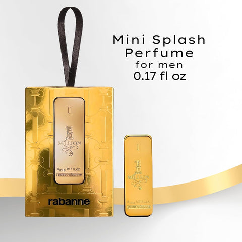 Paco Rabanne 1 Million Fragrance For Men - Fresh And Spicy Notes Of Amber, Leather Tangerine Adds A Touch Irresistible Seduction Ideal With Rebellious Charm Edt Spray 6.8 Oz