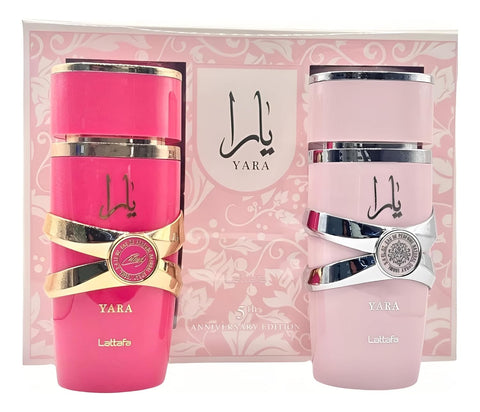Lattafa Yara - Vanilla, Gourmand, Fruity, Floral - Eau de Parfum Long-Lasting Fragrance for Women, 3.40 Ounce / 100 ml