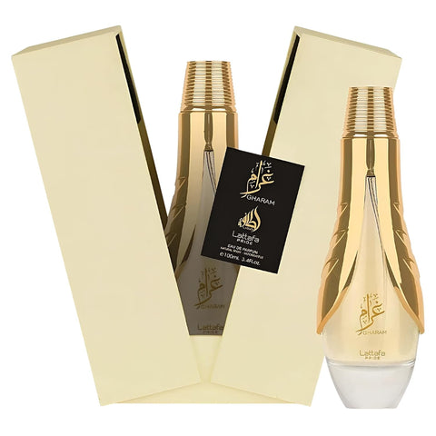 Lattafa Perfumes Tharwah Gold for Unisex Eau de Parfum Spray, 3.4 Ounce